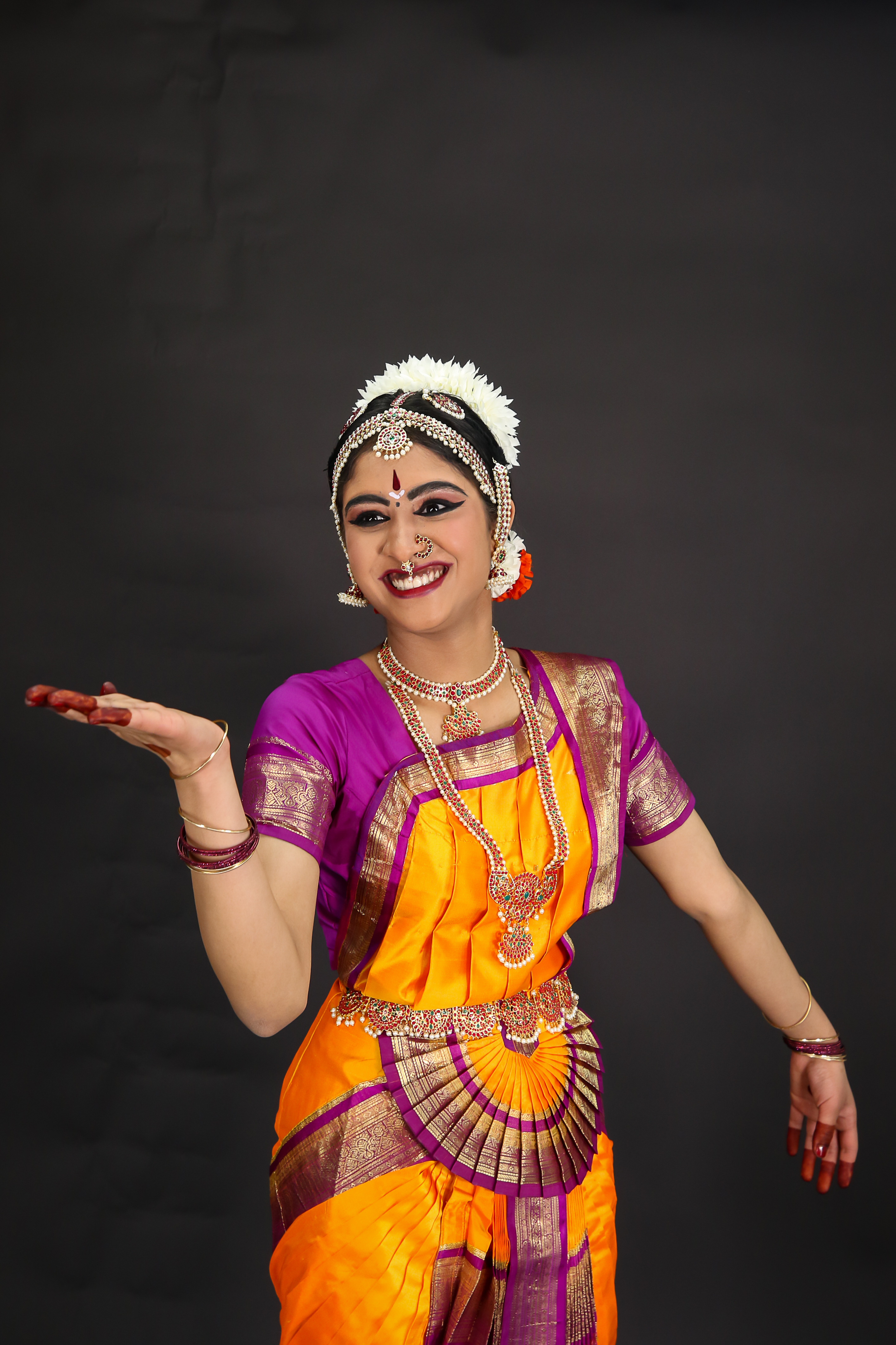 Bharatanatyam expression — Hasya